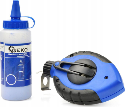 Set vijëzuese Geko G29043, 30 m, pluhur i kaltër 115 g