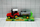 Lodër traktor Gazelo G039862, me makinë bujqësore, shumëngjyrëshe