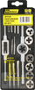 Set gdhendëse dhe filiera EPM G-580-3190, 20 copë, M3-M12, në kuti plastike