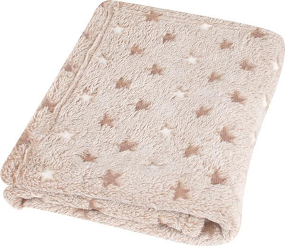Batanije për bebe Matex Blanket Milly, 75x100cm, mikrofibër, bezhë