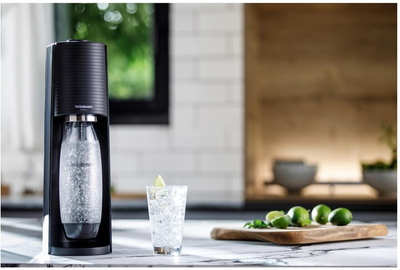 Pajisje për karbonizimin e ujit Sodastream Terra, e zezë