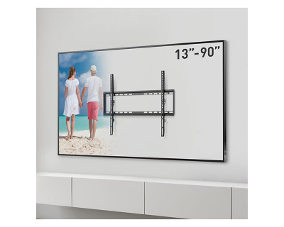 Mbajtëse muri TV Barkan E407, për 32-90", deri 60 kg, e zezë
