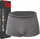 Bokserë Brubeck BX10430 Comfort Wool, lesh merino, madhësia XXL, gri e errët
