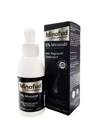 Sprej për flokë Minofud, 5% Minoxidil 100 ml