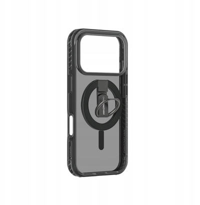 Mbulesë telefoni Amazingthing Titan Pro Grip Ring Set për iPhone 17 Pro Max, kompatibile me MagSafe, e zezë