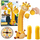 Loja e shkathtësisë Dexterity Game Giraffe Stacking Cups, për fëmijë 4+, shumëngjyrëshe