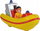 Lodër varkë Spin Master Fireman Sam Neptun Mini, me figurë Elvis