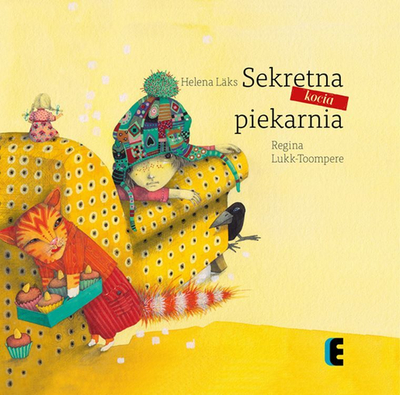 Libër për kalamaj Helena Laks, Secret Cat Bakery, me figura, me ngjyra shumëngjyrëshe