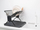 Tharëse enësh e palosshme Brabantia Folding Dish Rack Large, plastike, gri e errët