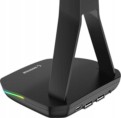 Mbajtëse kufjesh Rampage Tower T14, 2x USB