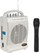 Mikrofon me amplifikator Rebel SH222UBT, 50W, Bluetooth, i zi