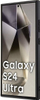Kapak telefoni Mercedes Benz Leather Fluted Star, për Galaxy S24 Ultra, lëkurë, i zi