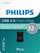 USB Philips Pico Edition 3.0 FM32FD90B/00, 32GB, kompakte, e zezë