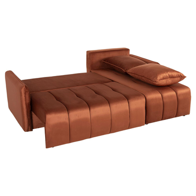 Sofa-Shtrat këndore Proton 225×94×70 Hcm (HM3272.09), portokalltë