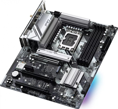 Pllakë amë ASRock B760 PRO RS WIFI, Socket 1700, DDR5, PCIe 5.0, WiFi 6E, e zezë