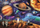 Puzzle Clementoni 21724 Space Mission, 300 pjesë, për fëmijë 9–11 vjeç, shumëngjyrësh