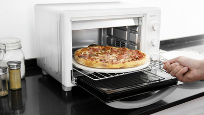 Mini furrë elektrike Cecotec Bake&Toast 2600 White 4Pizza, 26L, konvekcion, e bardhë
