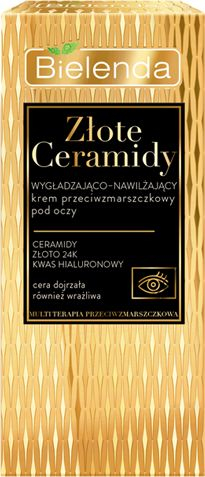 Krem sysh Bielenda Golden Ceramides, kundër rrudhave, 15ml