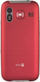 Телефон за постари лица Doro Primo 368, екран 2.3", 3MP, црн со црвено