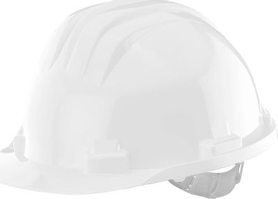 Helmetë mbrojtëse e sigurisë NEO, e bardhë
