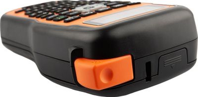 Printer etiketash SPECIALIST+ portabel, me tastierë QWERTY, portokalli me të zezë