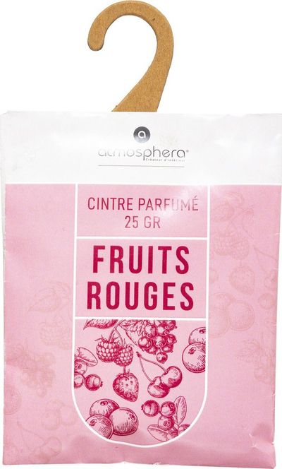 Varëse aromatike Atmosphera, set 3 copë, aromë fruta të kuqe, të kuqe