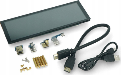 Ekran LCD Waveshare 17916, 7.9", 400x1280, me prekje