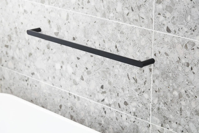 Mbajtëse peshqirësh banjoje KFA 864-027-81, 60 cm, çelik inox, e bardhë