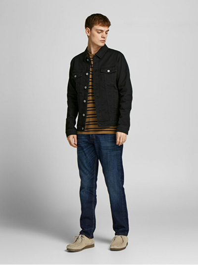 Xhaketë Jack & Jones JPSTALVIN mJC1237, e zezë, L