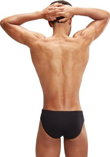 Rroba banje për burra Speedo Allover 7cm Digital Brief, Endurance+, të zeza me blu