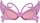 Syze feste Arpex Butterfly, me formë fluture, dekorative, shumëngjyrëshe
