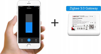 Димер за осветлување Mi-Light TRI-C1ZR, Zigbee 3.0, 2.4G, бел