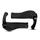 Doreza timoni biçiklete Rockbros BT1007B, ergonomike, me fundore, të zeza