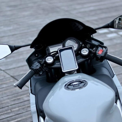 Mbajtës magnetik telefoni Shapeheart Fork, për motor sportiv, me këllëf uji‑rezistent, i zi