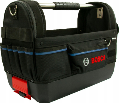 Çantë veglash Bosch ProClick GWT 20 Open Tote, 430mm, bazë e fortë, blu