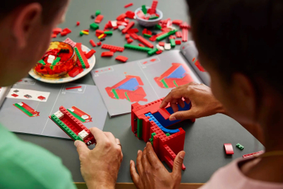 Set ndërtimi LEGO Art LOVE 31214, dekor shtëpie, shumëngjyrësh
