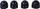 Kapak mbrojtës për motorin e dronit DJI Fpv Combo, të zinj, 4 copë