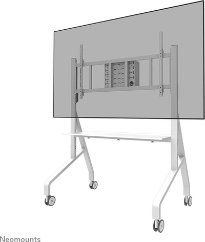 Karrocë TV Neomounts FL50-575WH1 MOVE Go XL, 65-110", me rrota, e bardhë