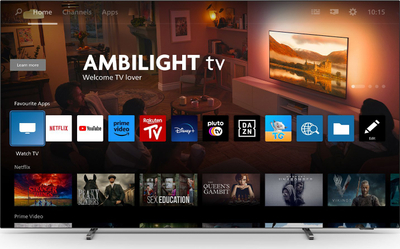 TV Philips 55OLED769, 55", UHD Smart me Ambilight, satin chrome