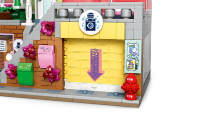 Set lodër LEGO Heartlake City Apartments and Stores, ndërtesë shumëkatëshe, për fëmijë