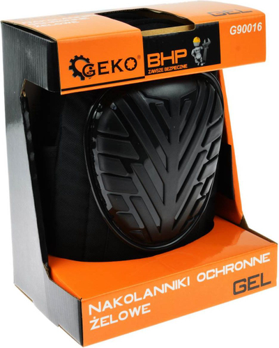Заштита за колена GEKO Gel, комфорен гел, против лизгање, црни