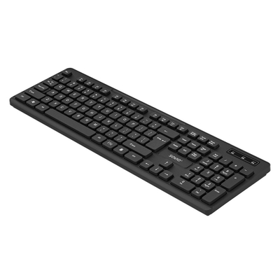 Беспроводна тастатура Savio KB-02, USB 2.4GHz, со нумеричка тастатура, црна