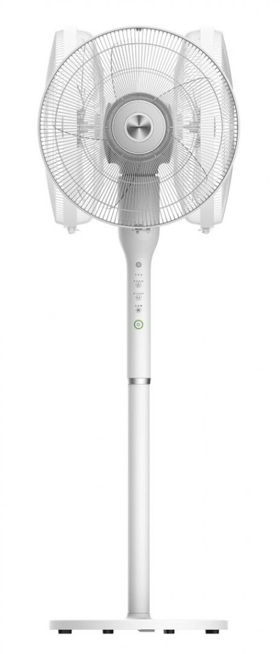 Ventilator me këmbë HEINNER HSF-L360WH, rrotullim 360°, kontroll dixhital, i bardhë