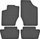 Tepeta gome GeyerHosaja Peugeot 307, set 4 copë, 2000-2008, të zeza