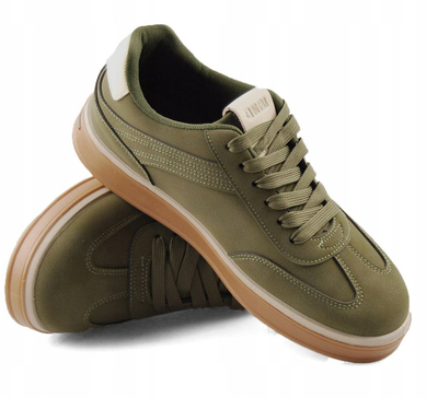 Atlete Big Star SS174022 për burra, lëkurë sintetike, masa 40, jeshile
