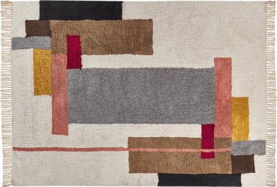 Tapet Beliani NIKSAR, 140x200 cm, pambuk, shumëngjyrësh