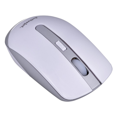 Maus Activejet AMY-320WS, RF Wireless, i argjendtë / i bardhë