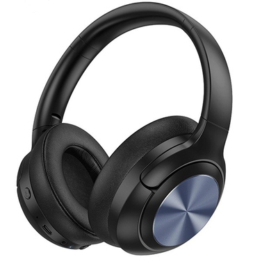 Kufje pa tela Hoco ANC W54, over ear, me ANC, të zeza