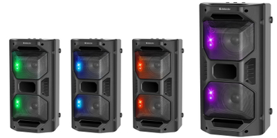 Портабилен звучник Defender Rage 65109, TWS, караоке, црн