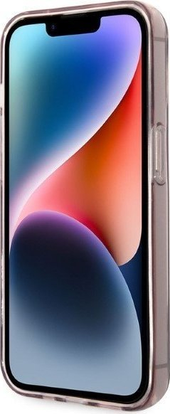 Mbrojtëse telefoni Karl Lagerfeld KLHCP14LHNCHTCP, për iPhone 14 Pro, hardcase, rozë
